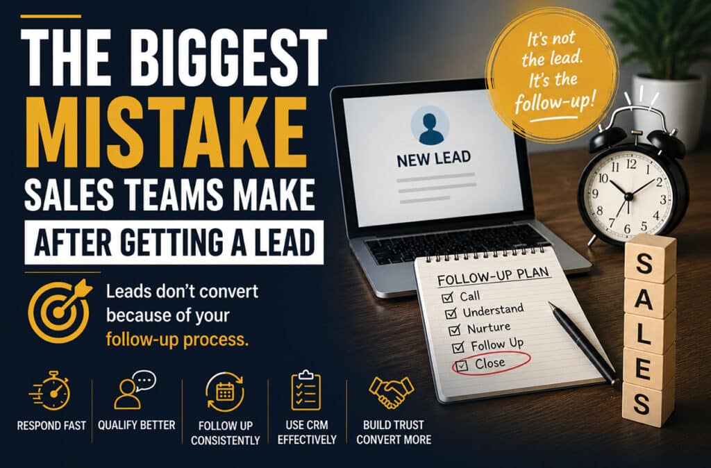 the biggest mistake sales team